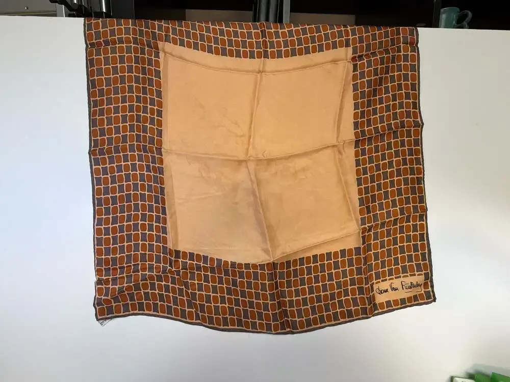 Vintage Diane Von Furstenberg for Baar‎ & Beards Silk Scarf